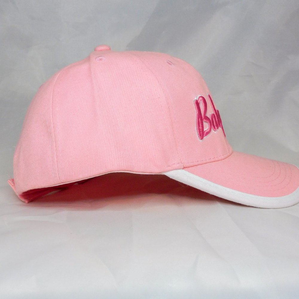 🟣 Baby Girl Embroidered Cap NWOT Adult - Picture 3 of 14